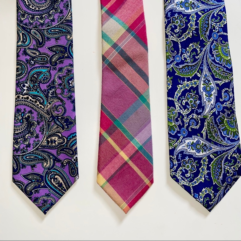 Lot of 3 Ties - Chaps & Dockers